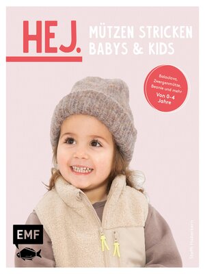 cover image of Hej. Mützen stricken – Babys & Kids